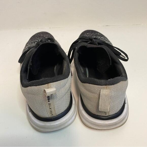APL Techloom Pro Active Sneakers Black White Grey Size 8.5 - Picture 6 of 7